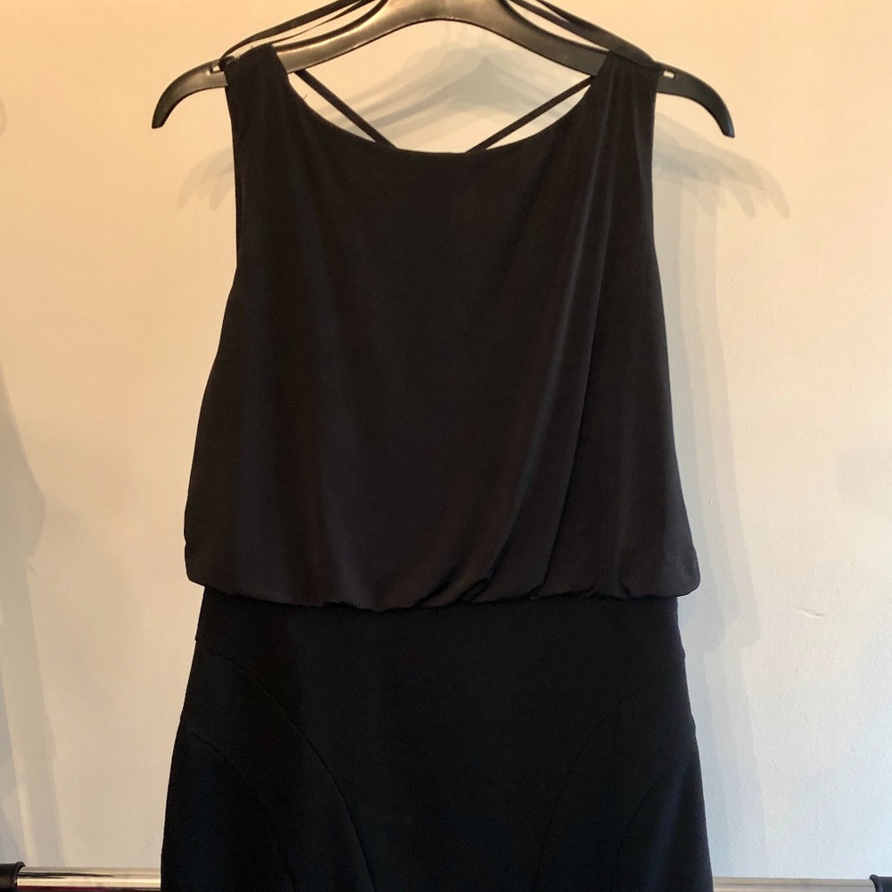 Black cocktail dress